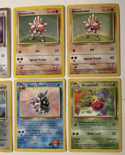 Vintage Pokemon Card Lot Of 10, Rares, Holos, Various Sets 1999 WOTC Base Set - Image 5