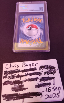 Pokemon TCG Professor's Research Sword & Shield Promo SWSH152, Graded CGC 9 Mint - Image 2