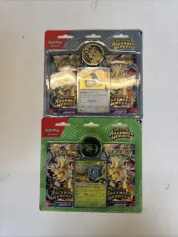Pokemon TCG Ascended Heroes 2-Pack Blisters - Erika and Larry - Set of 2 SEALED - Image 1