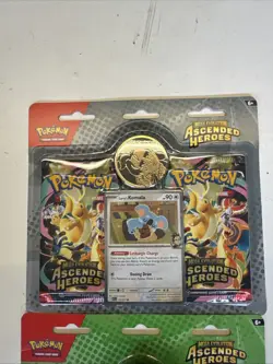 Pokemon TCG Ascended Heroes 2-Pack Blisters - Erika and Larry - Set of 2 SEALED - Image 2