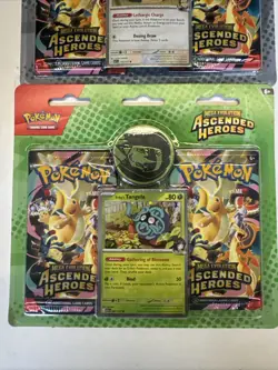 Pokemon TCG Ascended Heroes 2-Pack Blisters - Erika and Larry - Set of 2 SEALED - Image 3