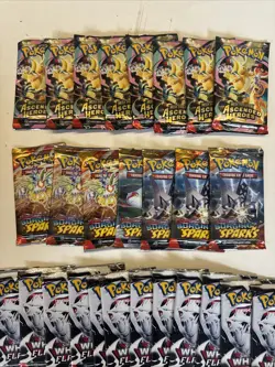 Pokemon TCG Mixed Booster Packs New & Factory Sealed (Lot Of 27) Ascended Hero - Image 3