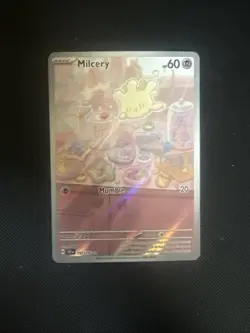 Pokemon TCG Milcery #152/142 Stellar Crown Illustration Rare - Image 1