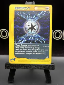 Warp Energy 147/147 Aquapolis Regular Pokemon TCG Uncommon 2002 VLP - Image 2