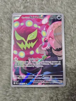 Pokemon Cynthia's Spiritomb 244/217 Me: Ascended Heroes Holo Illustration Rare - Image 1