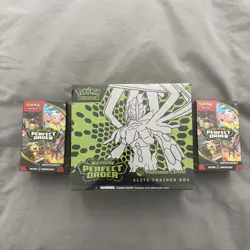Pokemon TCG Perfect Order Pokemon Center ETB + 2 Booster Bundles Factory Sealed - Image 1