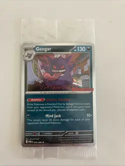 Pokemon GameStop Stamped Exclusive Gengar Promo Sealed 050/088 Ready To Ship - Image 1