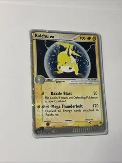Raichu ex 98/100 Sandstorm Holo Pokemon Vintage TCG Hp - Image 3