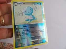 Pokemon Wooper LV.11 Reverse Holo 118/132 - Secret Wonders - 2007 LP Excellent - Image 3
