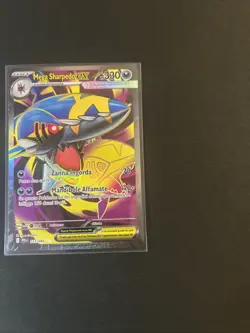 🇮🇹pokemon Mega Sharpedo Ex 113/094 Fiamme Spettrali - Full Art - Ita - Nm - Image 2