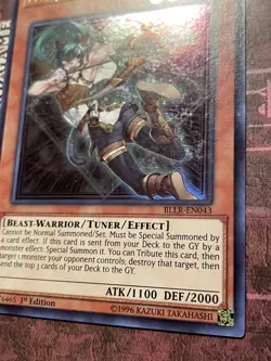 Felis, Lightsworn Archer - BLLR-EN043 - Ultra Rare - 1st Edition - VLP - Image 2