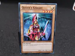 Yugioh Queen's Knight YGLD-ENB07 Common 1st Edition MP - Image 1