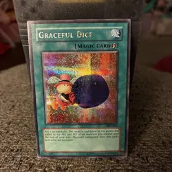 Yu-Gi-Oh! TCG Graceful Dice EDS-002 Prismatic Secret Rare 74137509 NM - Image 1