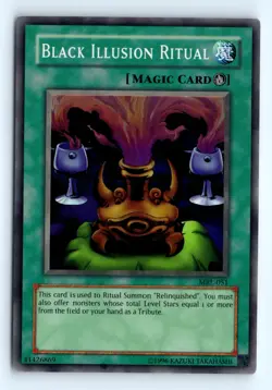 Yu-Gi-Uh Black Illusion Ritual #MRL-051 Magic Ruler tcg LP - Image 1