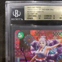 BGS 10 Pristine One Piece OP05 English | Special Art | Yamato OP01-121 - Image 2