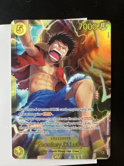 ONE PIECE ENGLISH Monkey D. Luffy OP15-119 SEC Adventure on KAMI's Island OP15 - Image 1