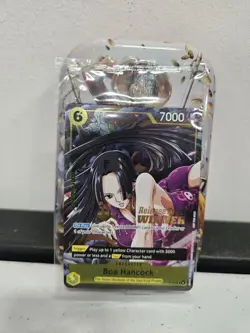 One Piece Boa Hancock Release Event Winner P-115 Sealed Holo Stamp - Image 4