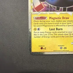 2010 MAGNEZONE PRIME HOLO 96/102 POKEMON HEARTGOLD & SOULSILVER TRIUMPHANT NM - Image 4