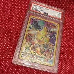 PSA 9 Mint 2023 Pokemon SWSH FA/Pikachu (Secret) #160/159 Crown Zenith - Image 2