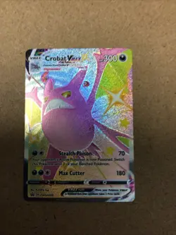 Crobat VMAX NM/M SWSH099 Black Star Promo Pokemon TCG - Image 1
