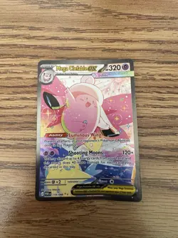 Mega Clefable ex 119/88 Special Illustration Rare Pokemon Perfect Order DAMAGED - Image 1