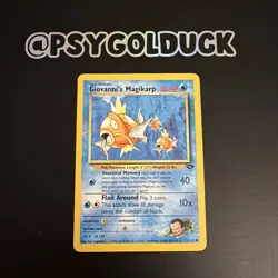 Pokemon TCG Giovanni's Magikarp Gym Challenge 73/132 Regular Common A36 - Image 1