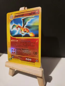 Pokemon TCG Charizard 40/165 Expedition Reverse Holo Rare 2002 WOTC HP - Image 3