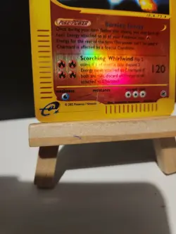 Pokemon TCG Charizard 40/165 Expedition Reverse Holo Rare 2002 WOTC HP - Image 4