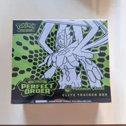 Pokemon TCG: Mega Evolution-Perfect Order Pokemon Center Elite Trainer Box ETB - Image 1