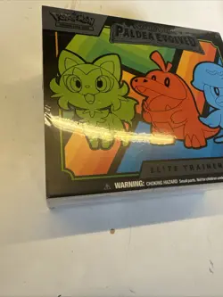Pokemon TCG Sealed Paldea Evolved ETB. Slight Rip. - Image 2