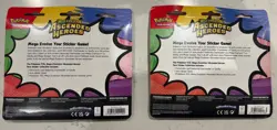 2 Pokemon Tech Sticker Collections Ascended Heroes Ghastly And Charmander Sealed - Image 2