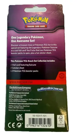 POKEMON KNOCKOUT COLLECTION SUICUNE | BRAND NEW FACTORY SEALED - Image 2