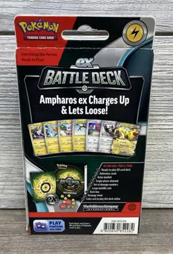 Pokemon TCG ex Battle Deck Ampharos ex FACTORY SEALED - Image 2