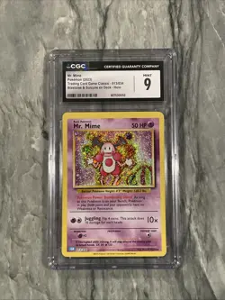 Pokemon TCG - Mr. Mime 013/034 Classic Holo CGC 9 - Image 1