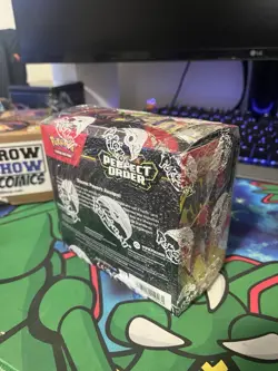 Pokemon Mega Evolution Perfect Order Booster Box Sealed (damaged) - Image 2