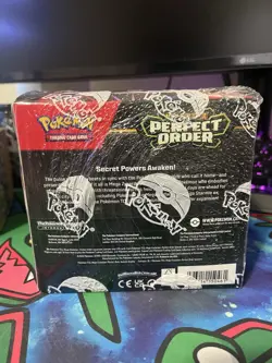 Pokemon Mega Evolution Perfect Order Booster Box Sealed (damaged) - Image 3