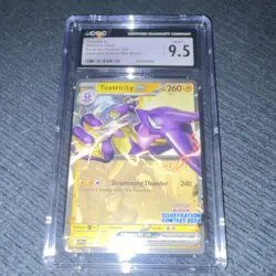 Pokemon Toxtricity ex Illustration Contest 2024 Winner Black Star Promos CGC 9.5 - Image 1