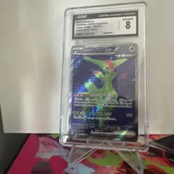 Iron Leaves ex 084/071 Pokemon Cyber Judge Holo (Japanese) CGC near mint 8 - Image 1