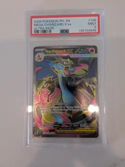 Pokemon TCG Mega Charizard X ex 109/094 Phantasmal Flames NM - Image 1