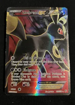 Pokemon Umbreon EX Full Art 170 HP Fates Collide 119/124 Ultra Rare Holo - Image 1