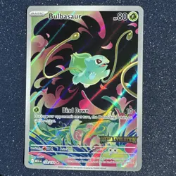 Bulbasaur 133/132 Mega Evolution Stamped Promo Pokemon TCG NM - Image 1