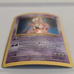 Pokemon Mewtwo Base Set Shadowless Holo Rare 10/102 Unlimited 60 HP 1999 Wizards - Image 2