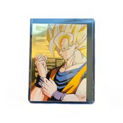 Vintage Dragon Ball Z - Super Saiyan Goku G-1 Gold Foil Card - 1999 JPP/AMADA - Image 1