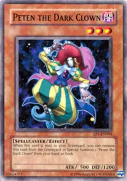 Peten the Dark Clown - EP1-EN005 - Common - Promo Edition Moderately Played Yu-G - Image 1