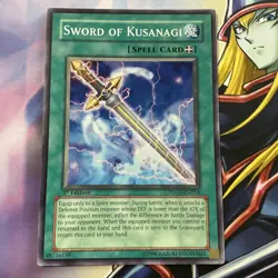 Yu-Gi-Oh TCG Sword Of Kusanagi TDGS-EN054 1st Edition Common LP - Image 1
