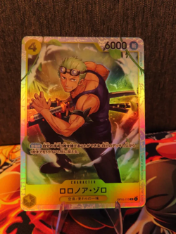 ONE PIECE CCG: Roronoa Zoro OP15-113 SR Adventure on KAMI's Island Japan NM - Image 1