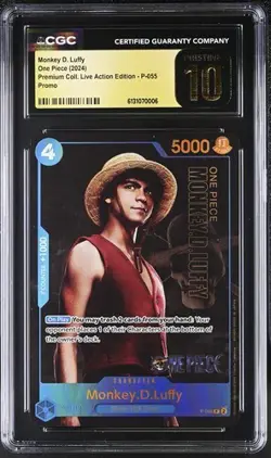 2024 ONE PIECE MONKEY D. LUFFY LIVE ACTION Netflix PROMO P-055 CGC 10 PRISTINE - Image 1