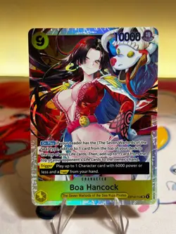 One Piece Boa Hancock - OP14-112 SR The Azure Sea's Seven Foil - Image 1