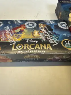 Disney Lorcana: Whispers in the Well Booster Box + Mickey Brave Prince Playmat - Image 2