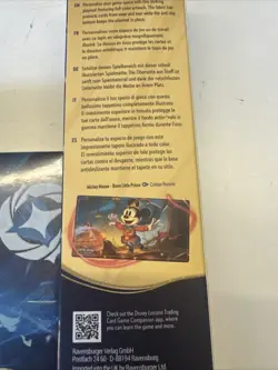 Disney Lorcana: Whispers in the Well Booster Box + Mickey Brave Prince Playmat - Image 4
